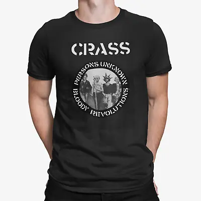 Buy Crass Indie Punk Rock Protest Tories Politics Government Banksy Fascist T Shirt • 8.99£