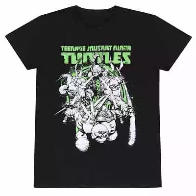 Buy Teenage Mutant Ninja - Freefall Unisex Black T-Shirt Medium - Medium - K777z • 14.48£