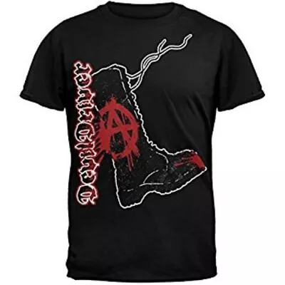 Buy Devildriver Anarchy Boot Tshirt Size Medium Rock Metal Thrash Death Punk • 12£