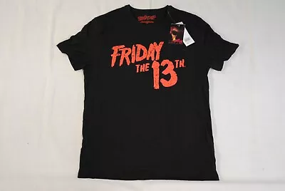 Buy Friday The 13th Red Logo T Shirt New Official Movie Film • 9.99£