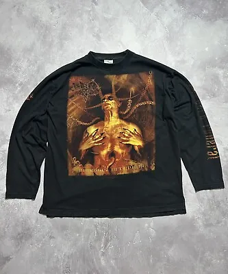 Buy Vintage 2001-2002 Dark Funeral Diabolis Interium Long Sleeve Y2k 90s • 190£