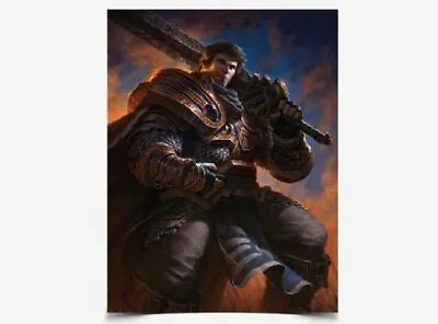 Buy League Of Legends Garen 18x24  Poster (45x60 Cm) Official Riot Games Merch • 15.15£