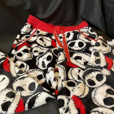 Buy Disney Nightmare Before Christmas Soft Plush PJ’S Pants SIZE XS Jack • 6.03£