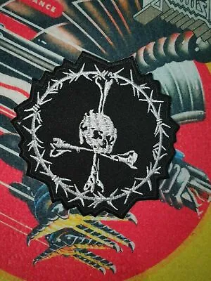 Buy Revenge Patch Shape Gestickt Black Metal Battle Jacket Sargeist Archgoat • 10.27£