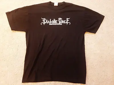 Buy DIABOLICAL FORCE DISTRIBUTION Vintage T Shirt XL LP Black Metal NunSlaughter 00s • 70.80£