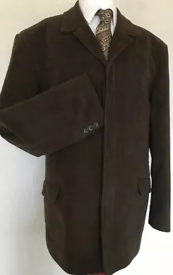 Buy Men’s Avenue Menswear Classic Suedette Lined Casual Jacket. Medium - Chest 42 . • 10£