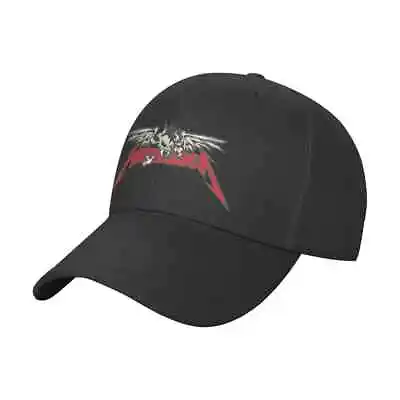 Buy Metallica Baseball Cap.   Black With  Logo In  Colour.ref..ma-14 • 12.94£