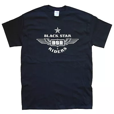 Buy BLACK STAR RIDERS T-SHIRT Sizes S M L XL XXL Colours Black, White   • 15.59£
