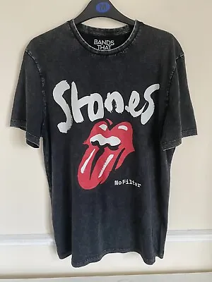 Buy Men’s Rolling Stones No Filter T Shirt Bands That Rocked The World Size Medium  • 24.99£