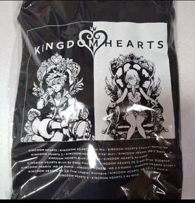 Buy Kingdom Hearts Black Zip Up Hoodie Sora Kairi Size Free Disney Square Enix Cafe • 122.40£