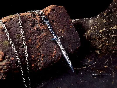 Buy Lord Of The Ring Necklace - Bilbo Baggins Sting Ancient Elvish Sword Hobbit • 10.90£