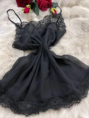Buy Nice Black Camisole Sleepwear Nightwear Size XL POLYESTER  • 31.85£