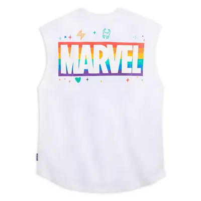 Buy Disney Store Marvel Pride Sleeveless Spirit Jersey - XL - BNWT • 49.99£