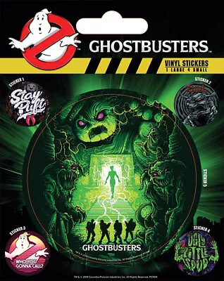 Buy Ghostbusters Ghosts And Ghouls Vinyl Stickers Pack New 100%official Merch • 1.99£