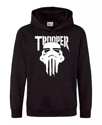 Buy Trooper Star Wars Storm Trooper Inspired Unisex Kids/adults HOOD HOODIE MAY 4TH • 14.99£