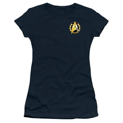 Buy Star Trek Discovery  Admiral Badge  Women's Adult Or Girl's Junior Babydoll Tee • 32.30£