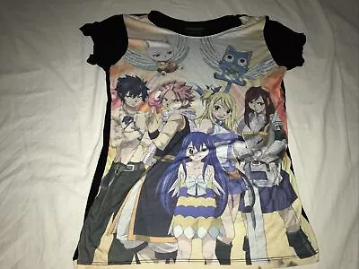 Buy Japan Anime Fairy Tail Hiro Mashima Funimation Teen Girls T Shirt Xxl • 11.34£