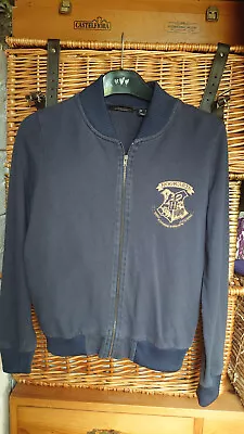 Buy Harry Potter Team Quidditch Jacket Sweatshirt Zip Up Size 9-10 Years Navy Gold V • 8£