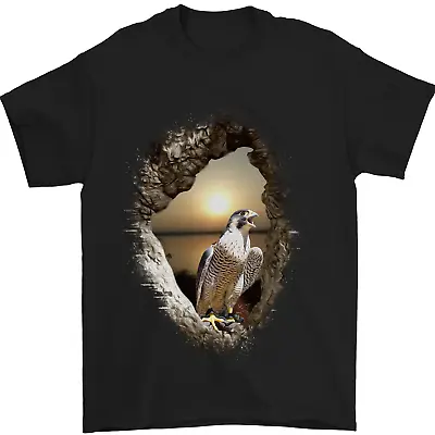Buy Peregrine Falcon Birds Of Prey Mens T-Shirt 100% Cotton • 10.48£