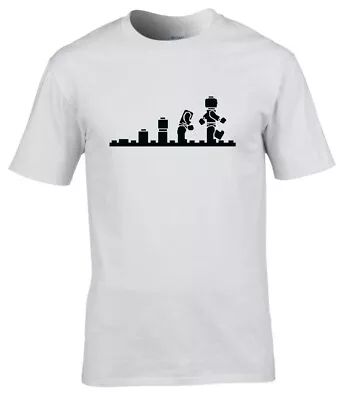 Buy Evolution Of Lego Premium Cotton Ring-spun T-shirt • 14.99£