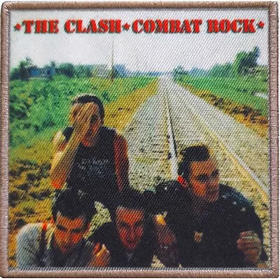 Buy THE CLASH Standard Patch: COMBAT ROCK: Album Cover Official Licensed Merch Gift • 4.50£