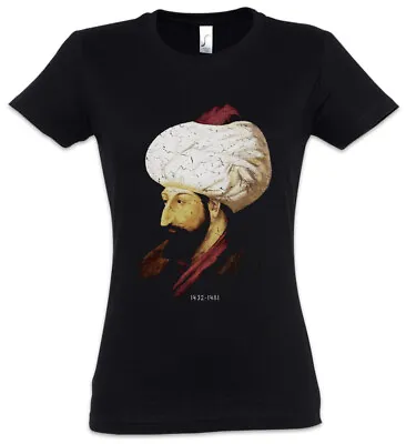 Buy Mehmed II Fatih Women T-Shirt The Conqueror Ottoman Sultan II. Turkey Turks • 21.59£