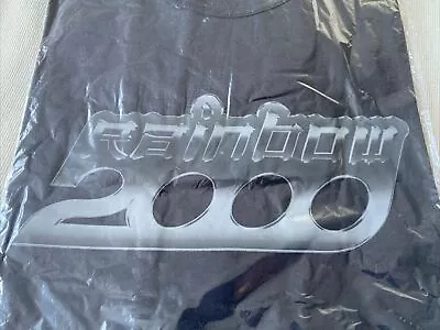 Buy Rare Rainbow 2000 Official Logo T-shirt Japan Size M • 500£