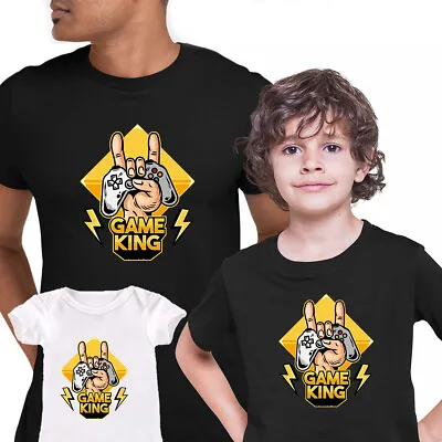 Buy Game King Retro Game T-shirt 80's Collection Funny Gift Tee Top Xmas • 14.99£