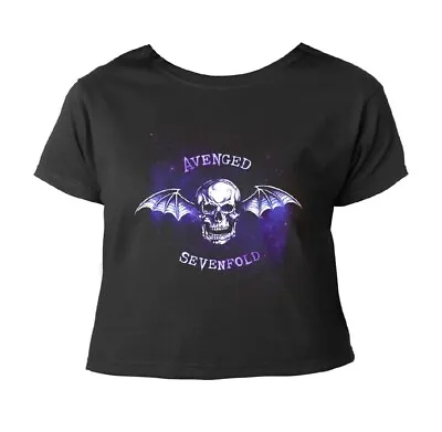 Buy Avenged Sevenfold Womens Crop Top Shirt MEDIUM • 6.99£