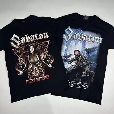 Buy Sabaton Official T Shirt Lot 2 The War To End All Wars Witches Size Small • 26.52£