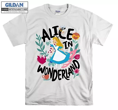 Buy Alice In Wonderland Ferns Flowers T-shirt Hoodie Tshirt Men Women Unisex A786 • 9.99£