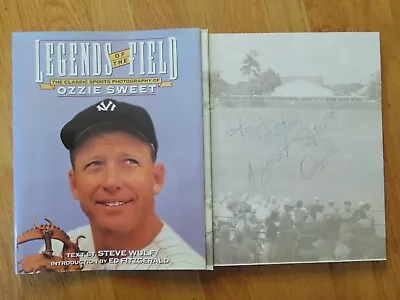 Buy OZZIE SWEET Signed  LEGENDS OF THE FIELD  1993 Book  Peter  COA MICKEY MANTLE • 47.36£