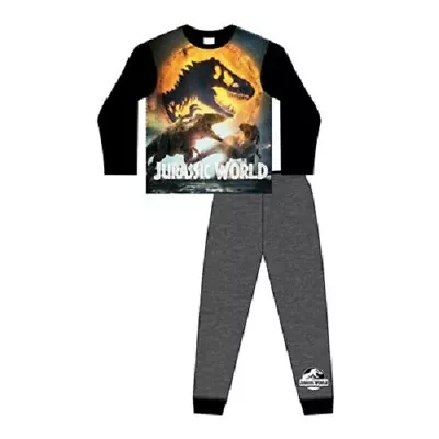 Buy Boys JURASSIC WORLD Official Kids Pjs Pajamas Pyjamas - Age 4 5 6 7 8 9 10 Years • 8.97£