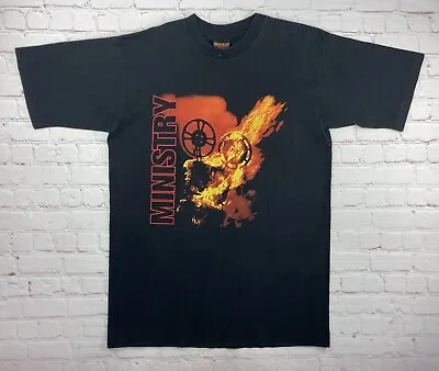 Buy RARE Vintage 1996 Ministry  Sphinctour  XL Black T-Shirt, Brockum Vtg 90s • 141.74£