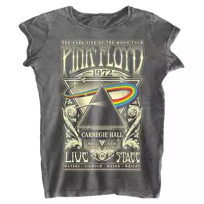 Buy Pink Floyd Carnegie Hall Poster Burnout T Shirt • 14.93£
