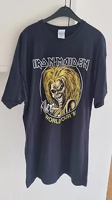 Buy Iron Maiden T Shirt 1981 Killers Tour Size XL • 15.99£