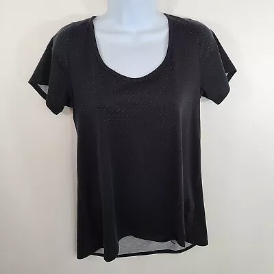 Buy LulaRoe Womens Blouse Size S Polka Dot Black Short Sleeve Top Classic T Style • 16.10£