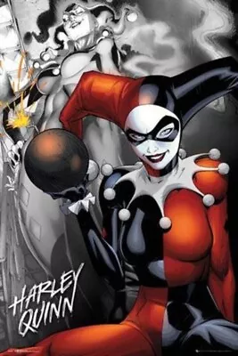 Buy Impact Merch. Poster: DC Comics - Harley Quinn Bomb 610mm X 915mm #321 • 8.19£
