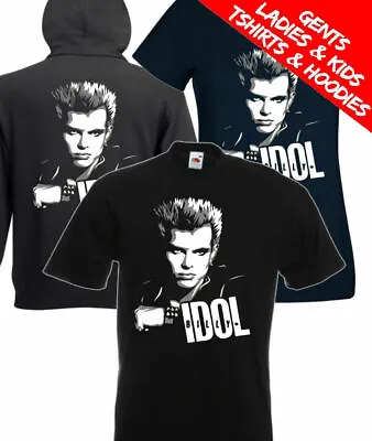 Buy Billy Idol Rock Music T Shirt / Hoodie • 17£
