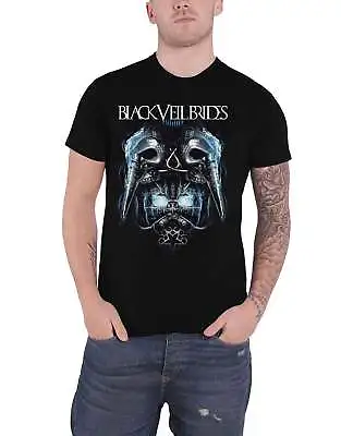 Buy Black Veil Brides T Shirt Metal Band Logo New Official Mens Black • 13.95£