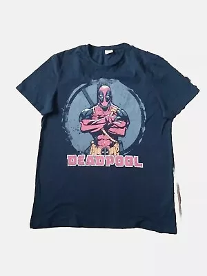Buy Marvel T Shirt Deadpool Size L • 11£