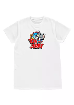 Buy Funny Tom And Jerry Classic Cartoon Tv Mens Womens Unisex T-shirt Birthday Gift • 11.99£