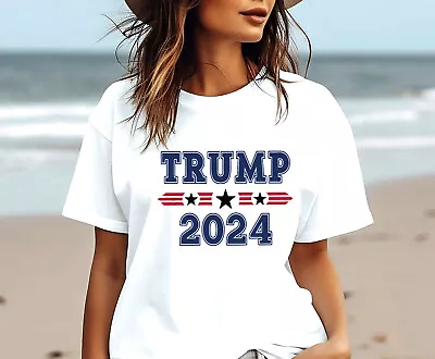 Buy Donald Trump 2024 USA Election America Men Women Unisex T Shirt, Trump 2024 • 5.99£