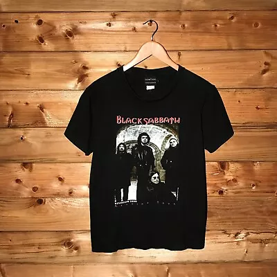 Buy 2004 Reprint Black Sabbath 1999 Reunion Tour Ozzy Osbourne Band T Shirt Tee Rare • 49.99£