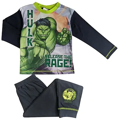 Buy Boys Pyjamas Hulk Pjs Kids Marvel Years Set Shorts Novelty T-Shirt Girls Pajamas • 7.49£