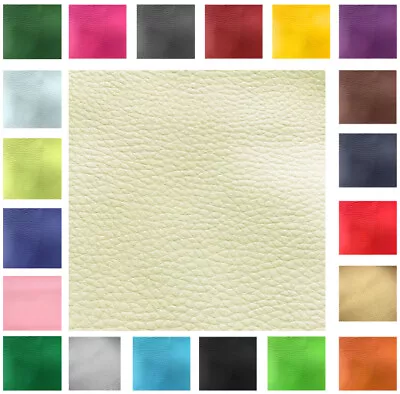 Buy Grain Faux Leather Textured Waterproof Fabric Automative Leatherette Upholstery • 12.99£