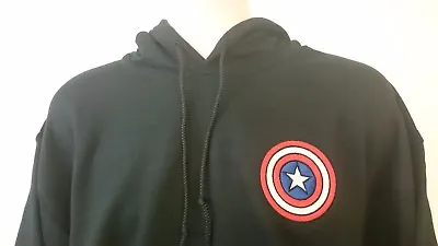 Buy Superhero The Avengers Captain America Shield Hoodie • 22.45£