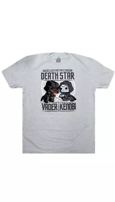 Buy Star Wars Pop T-Shirt Darth Vader | Obi Wan Kenobi | Smugglers Exclusive - SMALL • 5.99£