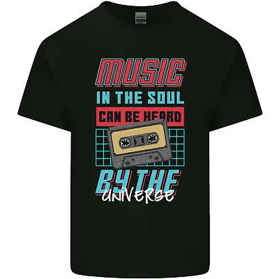 Buy Music In The Soul Heard By The Universe Mens Cotton T-Shirt Tee Top • 12.75£