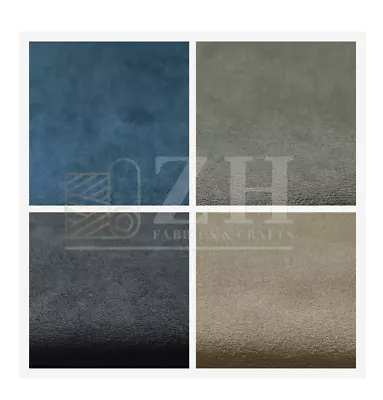 Buy Faux Suede Upholstery Fabric Material 57  Wide Soft Touch Beds Cars Sofas Crafts • 69.95£